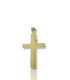 Double sided14k Triantos Gold Cross