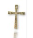 14k Triantos Gold Cross Double sided.