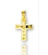 14k Triantos Gold Cross for Woman