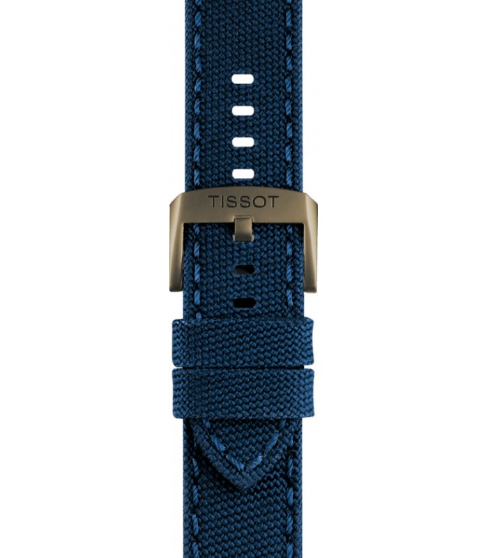 Tissot Τ-Sport XL Chronograph με Μπλε Λουρι T116.617.37.057.01