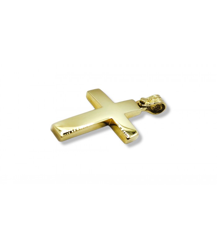 14k Triantos Minimal Gold Cross